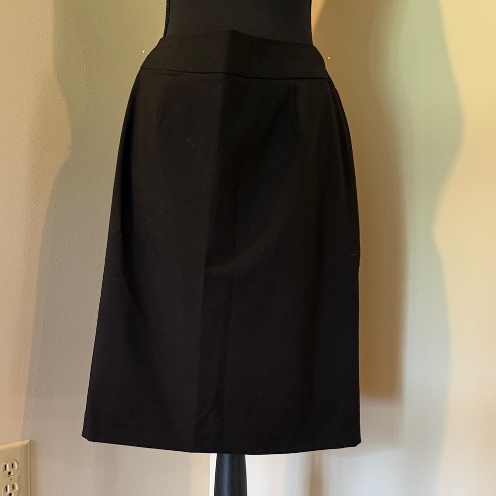 Calvin Klein Black Midi Pencil Skirt